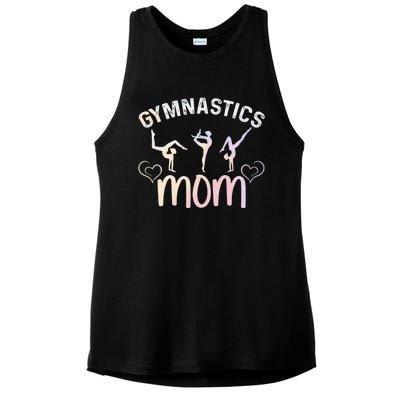 Rhythmic Gymnastics Mother Gymnastics Mom Gymnast Mom Gift Ladies PosiCharge Tri-Blend Wicking Tank