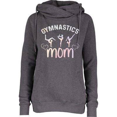 Rhythmic Gymnastics Mother Gymnastics Mom Gymnast Mom Gift Womens Funnel Neck Pullover Hood