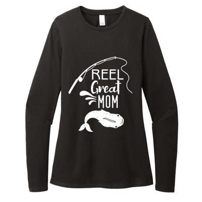 Reel Great Mom Fishing Gift Womens CVC Long Sleeve Shirt