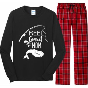 Reel Great Mom Fishing Gift Long Sleeve Pajama Set