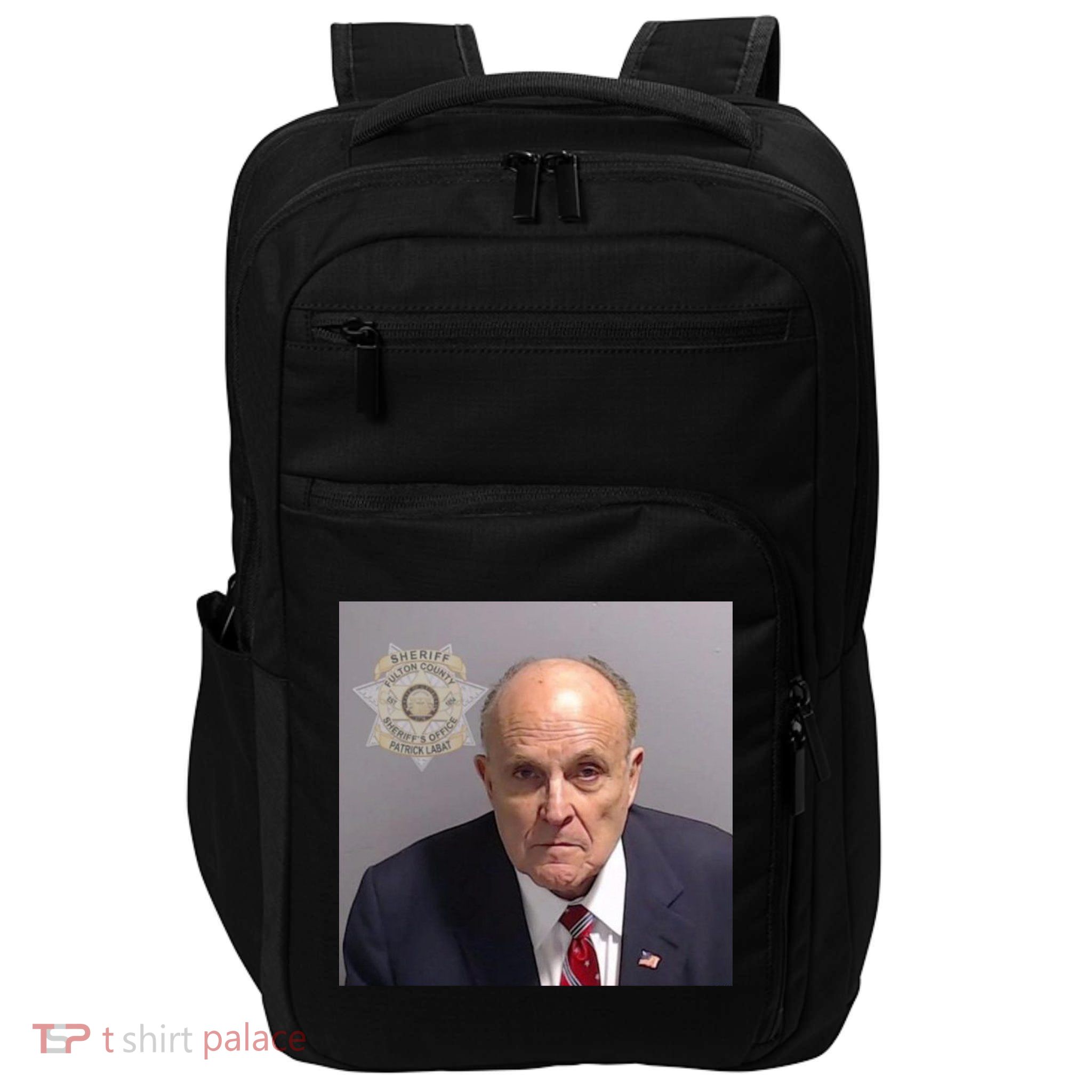 Rudy Giuliani Mugshot Impact Tech Backpack