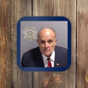 Rudy Giuliani Mugshot Coaster