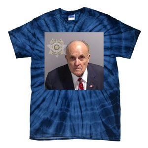 Rudy Giuliani Mugshot Tie-Dye T-Shirt