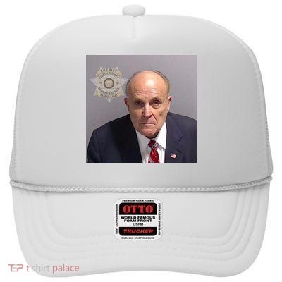 Rudy Giuliani Mugshot High Crown Mesh Back Trucker Hat