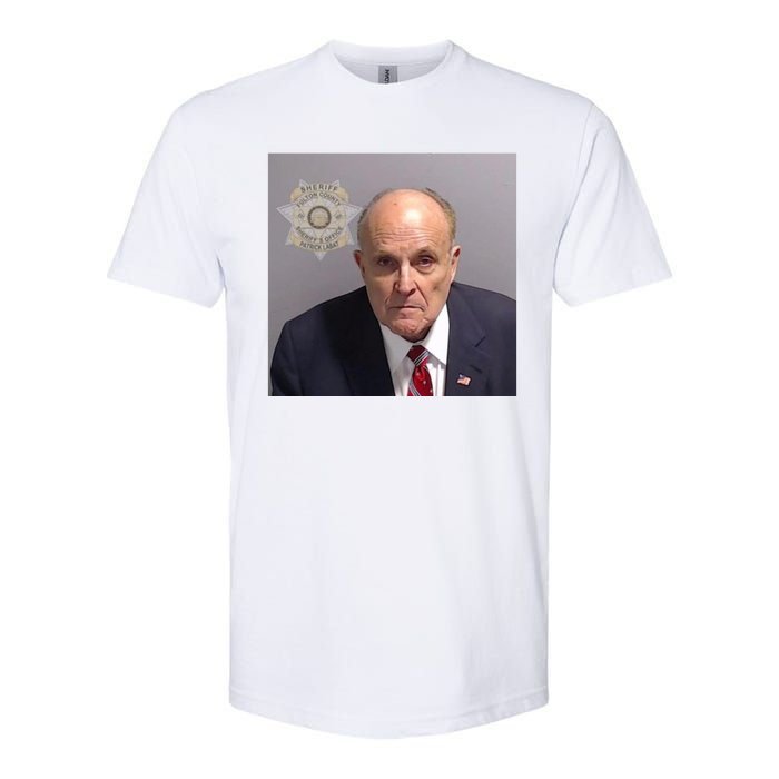 Rudy Giuliani Mugshot Softstyle CVC T-Shirt