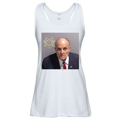 Rudy Giuliani Mugshot Ladies Essential Flowy Tank