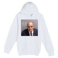 Rudy Giuliani Mugshot Premium Pullover Hoodie