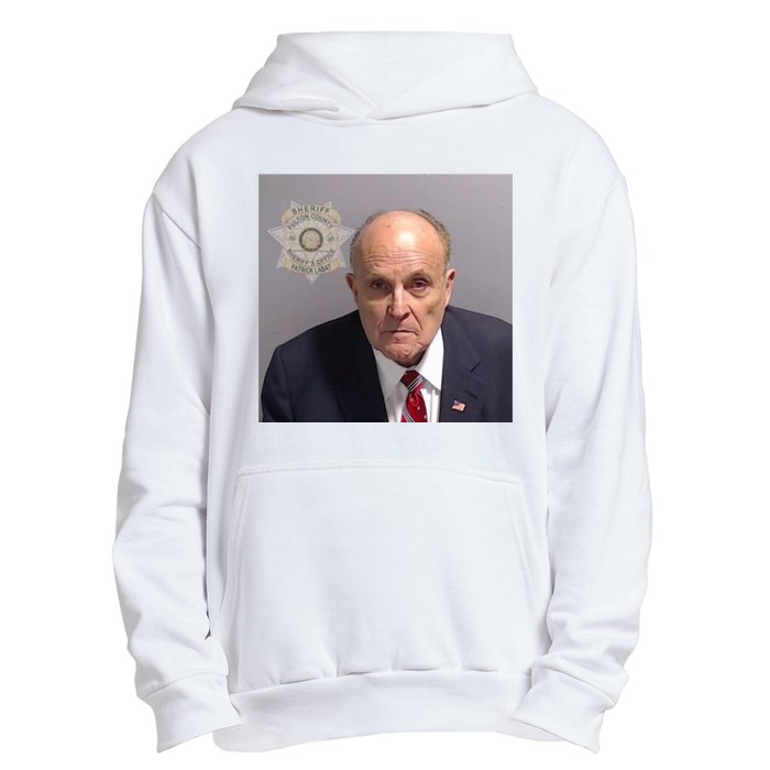 Rudy Giuliani Mugshot Urban Pullover Hoodie