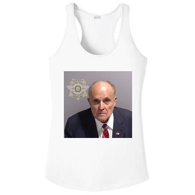 Rudy Giuliani Mugshot Ladies PosiCharge Competitor Racerback Tank