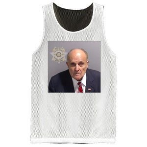 Rudy Giuliani Mugshot Mesh Reversible Basketball Jersey Tank