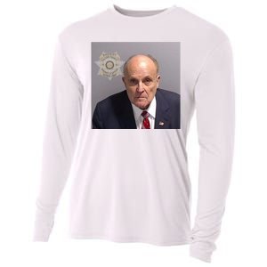 Rudy Giuliani Mugshot Cooling Performance Long Sleeve Crew