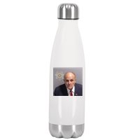 Rudy Giuliani Mugshot Stainless Steel Insulated Water Bottle