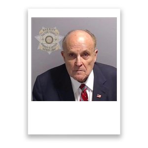 Rudy Giuliani Mugshot Poster