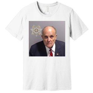 Rudy Giuliani Mugshot Premium T-Shirt