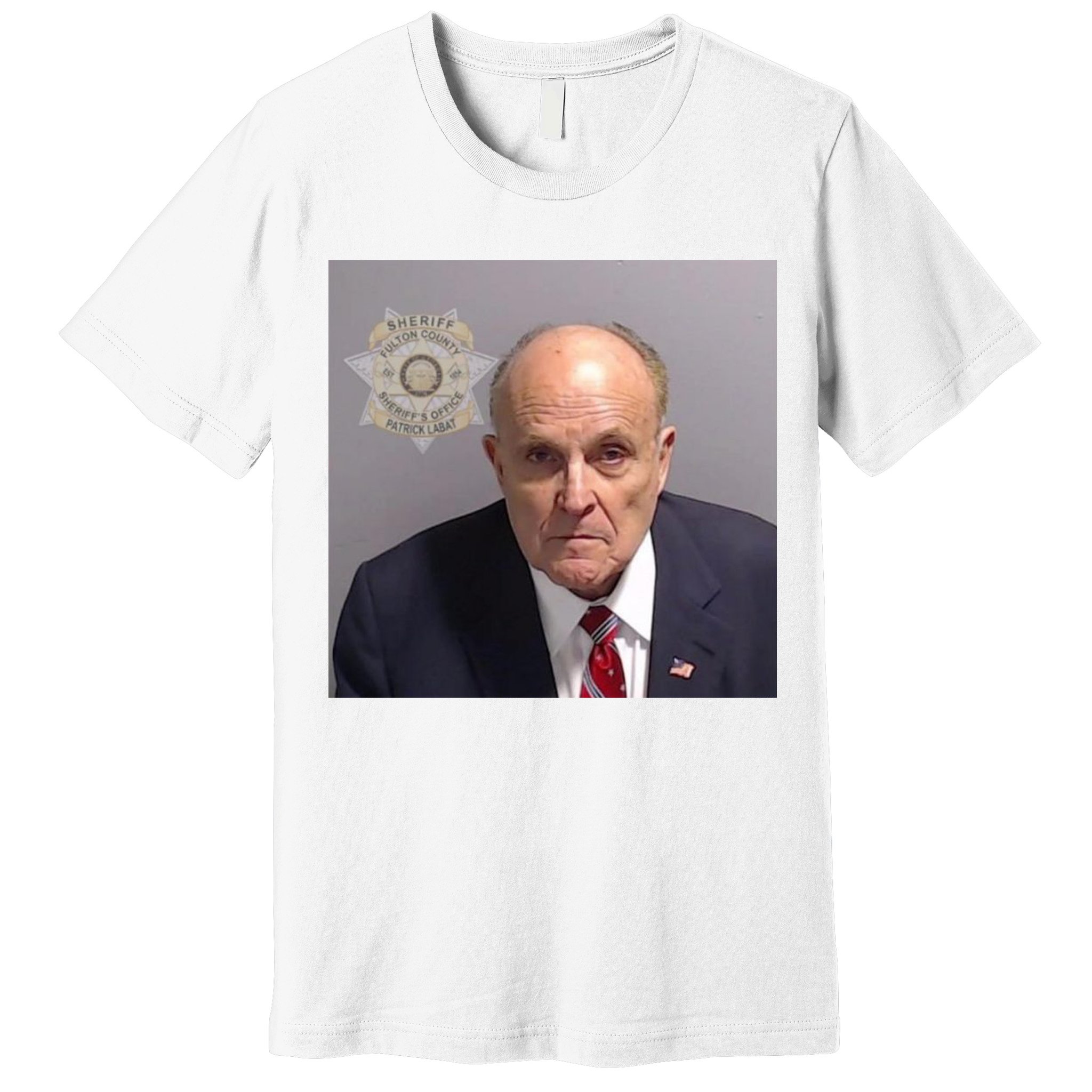 Rudy Giuliani Mugshot Premium T-Shirt