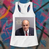 Rudy Giuliani Mugshot Womens Tank Top