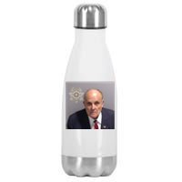 Rudy Giuliani Mugshot Stainless Steel Insulated Water Bottle