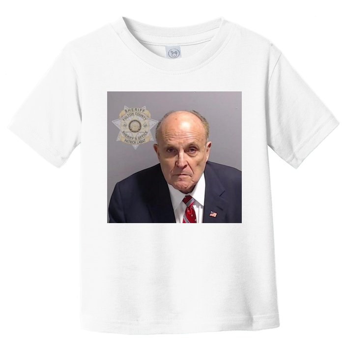Rudy Giuliani Mugshot Toddler T-Shirt