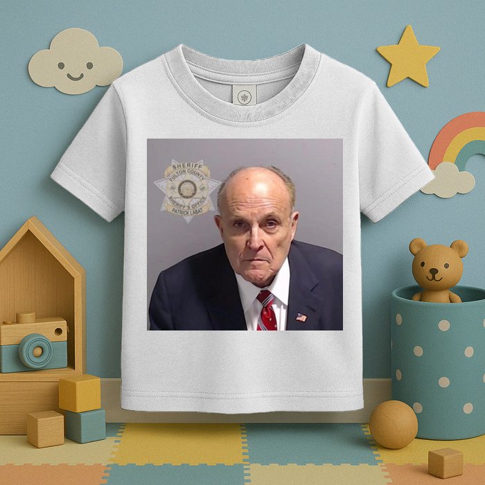 Rudy Giuliani Mugshot Toddler T-Shirt