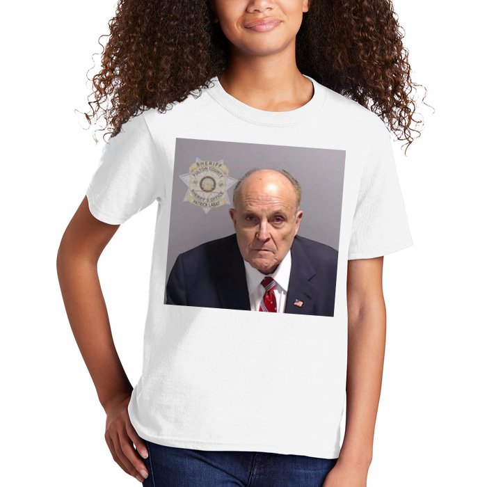 Rudy Giuliani Mugshot Kids T-Shirt