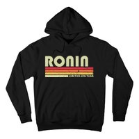 Ronin Gift Name Personalized Funny Retro Vintage Birthday Hoodie