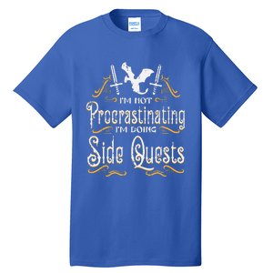 Rpg Gamer Not Procrastinating Side Quest Tall T-Shirt