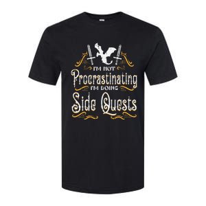 Rpg Gamer Not Procrastinating Side Quest Softstyle CVC T-Shirt