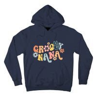 Retro Groovy Nana Matching Family 1st Birthday Party Tall Hoodie