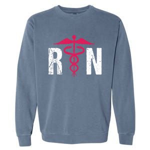 Rn Gift Nurse Gift Gift Garment-Dyed Sweatshirt