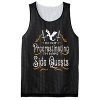 Rpg Gamer Not Procrastinating Side Quest Mesh Reversible Basketball Jersey Tank