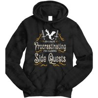 Rpg Gamer Not Procrastinating Side Quest Tie Dye Hoodie