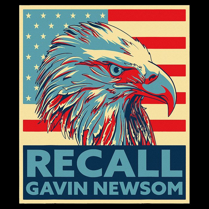 Recall Gavin Newsom 4th of July US American Flag Eagle Mesh Reversible Basketball Jersey Tank