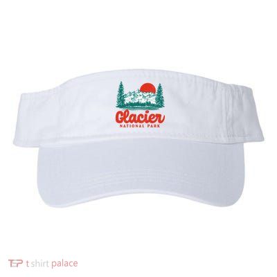Retro Glacier National Park 80's Mountain Visor