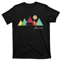 Retro Glacier National Park Montana T-Shirt