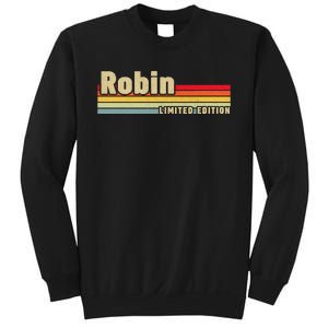 Robin Gift Name Personalized Birthday Funny Christmas Sweatshirt