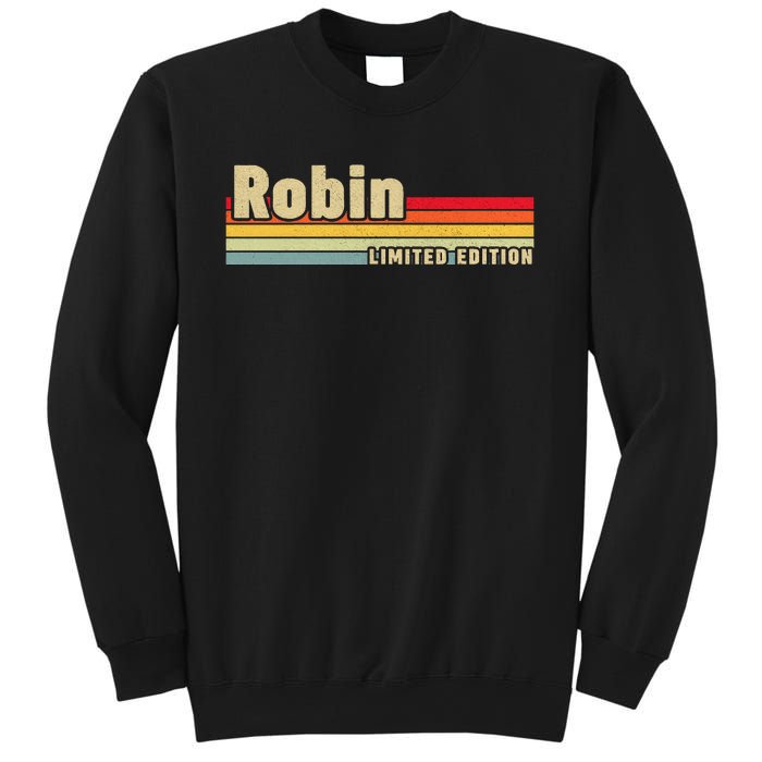 Robin Gift Name Personalized Birthday Funny Christmas Sweatshirt