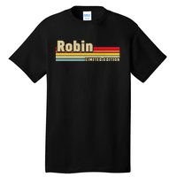 Robin Gift Name Personalized Birthday Funny Christmas Tall T-Shirt