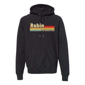 Robin Gift Name Personalized Birthday Funny Christmas Premium Hoodie