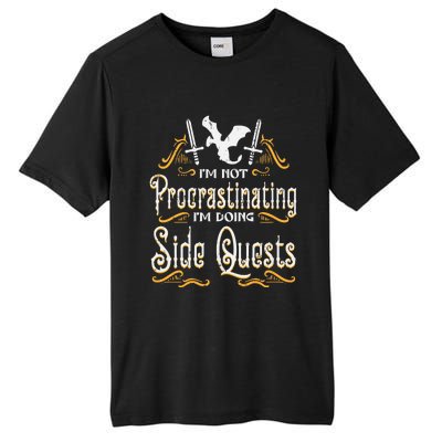 Rpg Gamer Not Procrastinating Side Quest Funny Tall Fusion ChromaSoft Performance T-Shirt