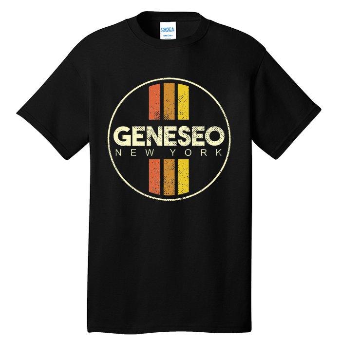 Retro Geneseo New York Tall T-Shirt