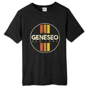 Retro Geneseo New York Tall Fusion ChromaSoft Performance T-Shirt