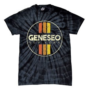 Retro Geneseo New York Tie-Dye T-Shirt