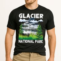 Retro Glacier National Park Hiking & Camping Lover Cooling Performance Crew T-Shirt