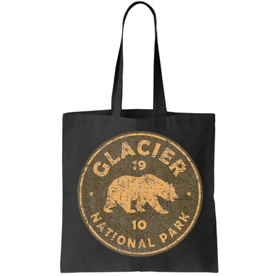 Retro Glacier National Park Montana Hiking Bag