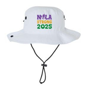 Retro Groovy New Orleans Nola Strong 2025 For Legacy Cool Fit Booney Bucket Hat