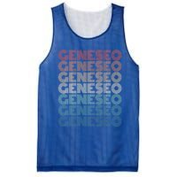 Retro Geneseo New York Gift Mesh Reversible Basketball Jersey Tank