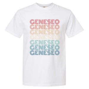 Retro Geneseo New York Gift Garment-Dyed Heavyweight T-Shirt