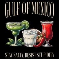 Retro Gulf Of Mexico Social Club Progressive Liberal Doggie Tank
