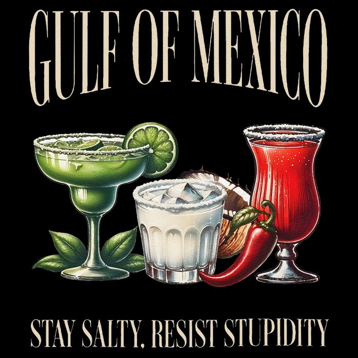 Retro Gulf Of Mexico Social Club Progressive Liberal Doggie Tank