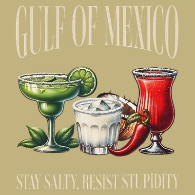 Retro Gulf Of Mexico Social Club Progressive Liberal T-Shirt